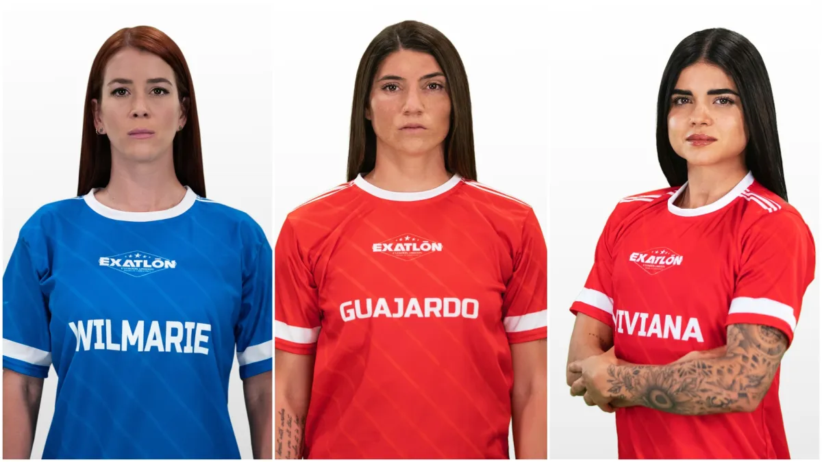 Integrantes finales de Zona Femenina de 'Exatlón EEUU'.