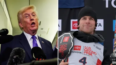 donald trump responds to team usa athlete