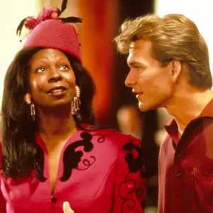 Whoopi Goldberg and Patrick Swayze in Ghost