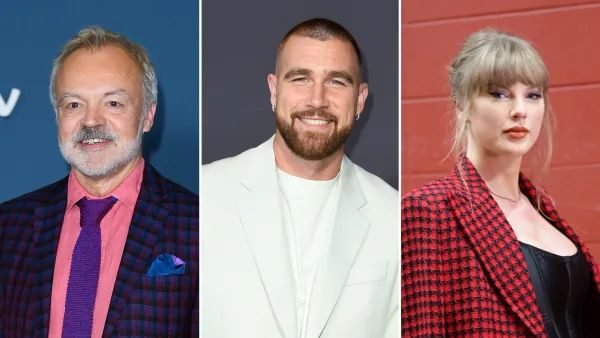 Graham Norton Reveals Whether Travis Kelce Came to 'Opalite' Video Shoot