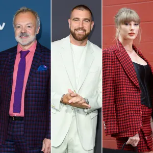 Graham Norton Reveals Whether Travis Kelce Came to 'Opalite' Video Shoot