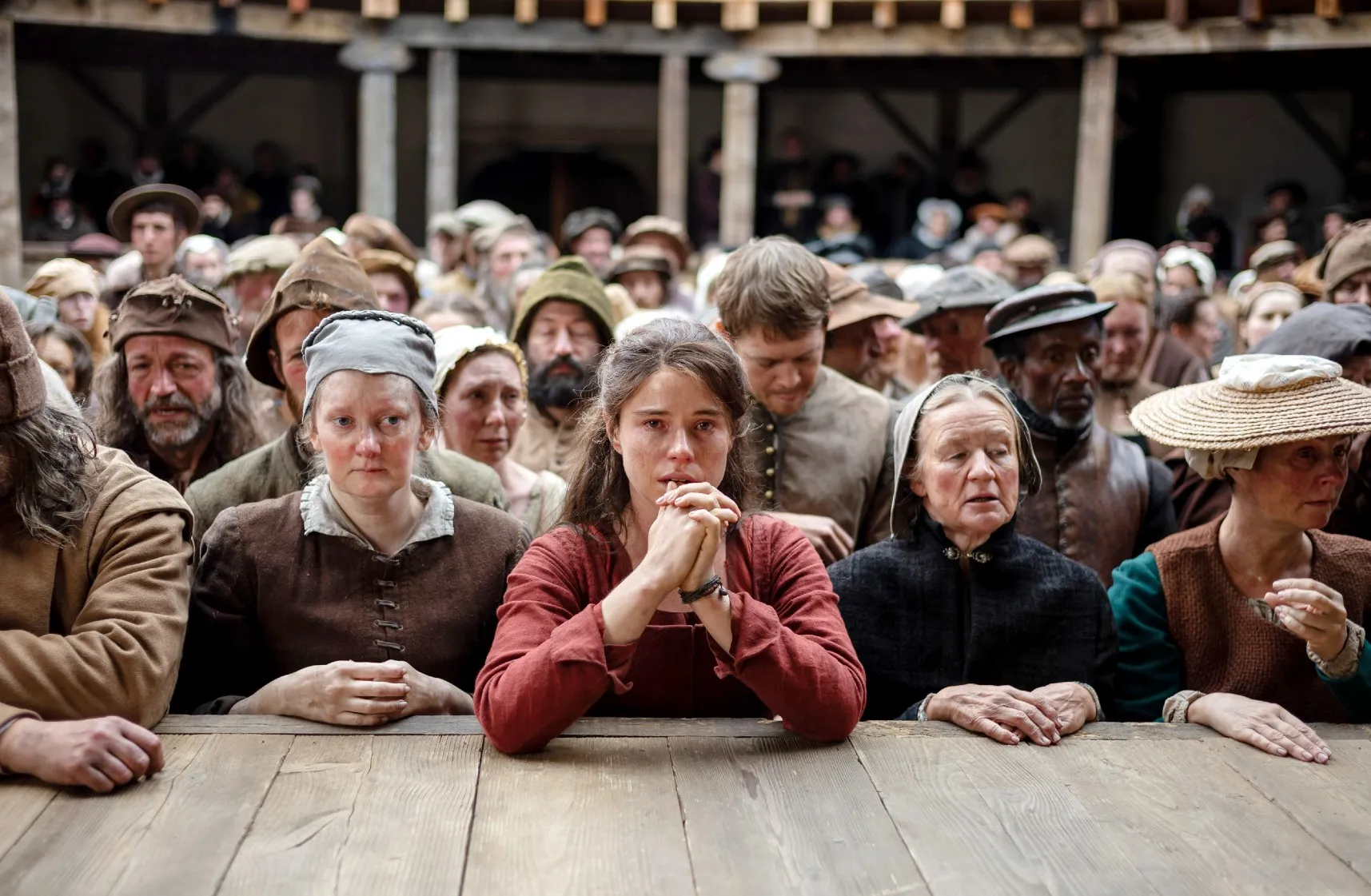 Jessie Buckley in Hamnet