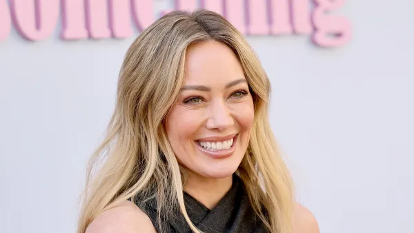 LOS ANGELES, CALIFORNIA - FEBRUARY 20: Hilary Duff attends her "luck...or something" Album Celebration Event at The Grove on February 20, 2026 in Los Angeles, California. (Photo by Emma McIntyre/Getty Images for ABA)