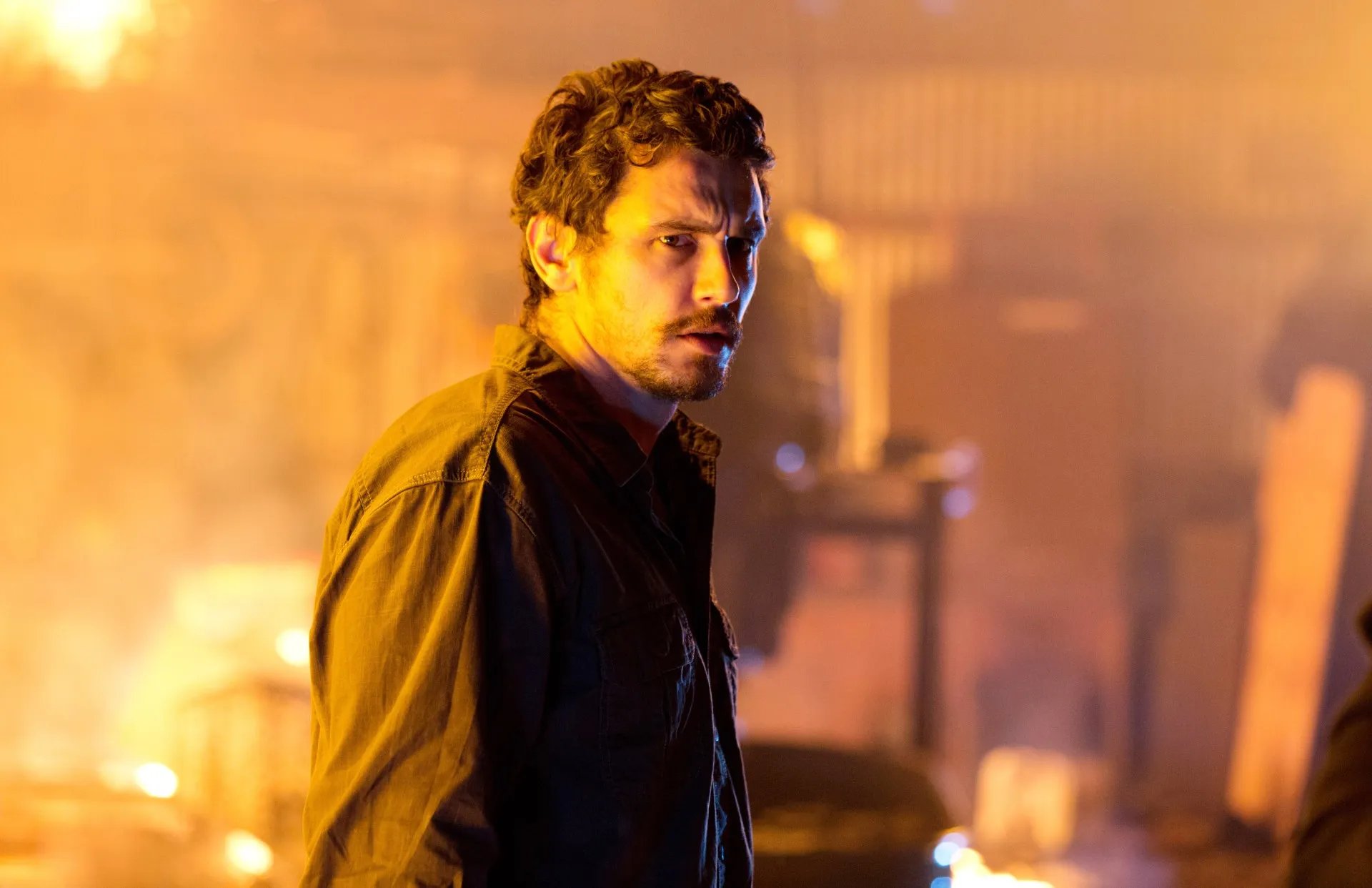 James Franco in Replica Luxury Handbagfront