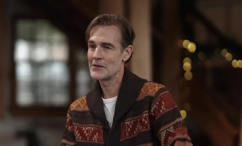james van der beek gave uplifting message about cancer