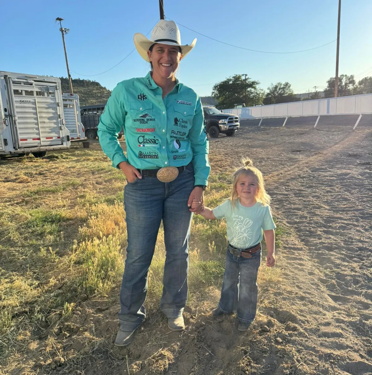 Who Is Kelsie Domer What to Know About the Rodeo Star After Her 3 Year Old Daughters Death