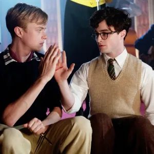 Dane DeHaan and Daniel Radcliffe in Kill Your Darlings