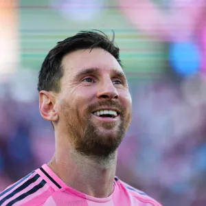 2250408230 Fans Tackle Lionel Messi During Inter Miami’s Friendly Match vs. Independiente del Valle