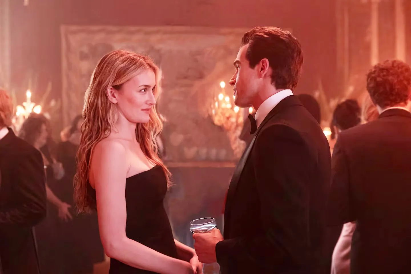 Sarah Pidgeon and Paul Anthony Kelly in Love Story: John F. Kennedy Jr. & Carolyn Bessette