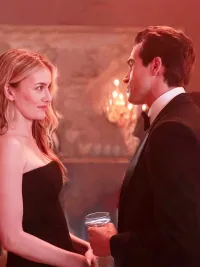 Sarah Pidgeon and Paul Anthony Kelly in Love Story: John F. Kennedy Jr. & Carolyn Bessette