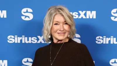 SAN FRANCISCO, CALIFORNIA - FEBRUARY 05: Martha Stewart visits SiriusXM on Radio Row at Super Bowl LX on February 05, 2026 in San Francisco, California. (Photo by Cindy Ord/Getty Images for SiriusXM)