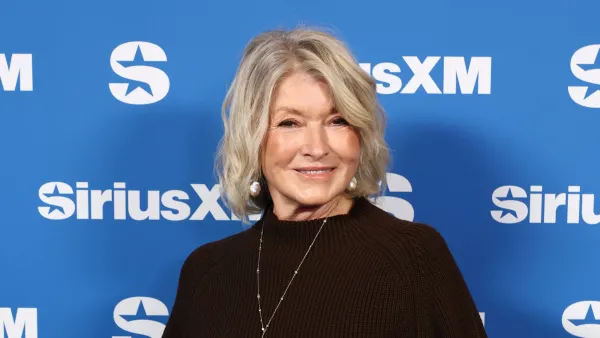SAN FRANCISCO, CALIFORNIA - FEBRUARY 05: Martha Stewart visits SiriusXM on Radio Row at Super Bowl LX on February 05, 2026 in San Francisco, California. (Photo by Cindy Ord/Getty Images for SiriusXM)