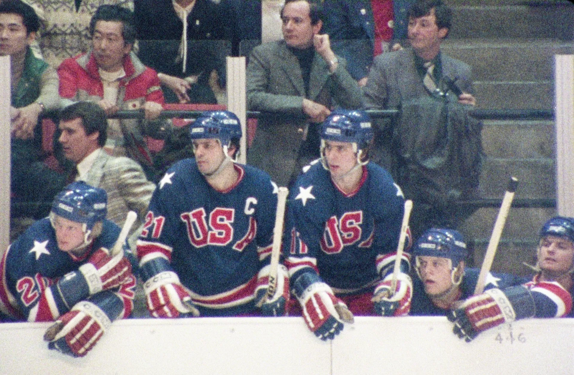 The 1980 men's hockey team in Miracle: The Boys of '80