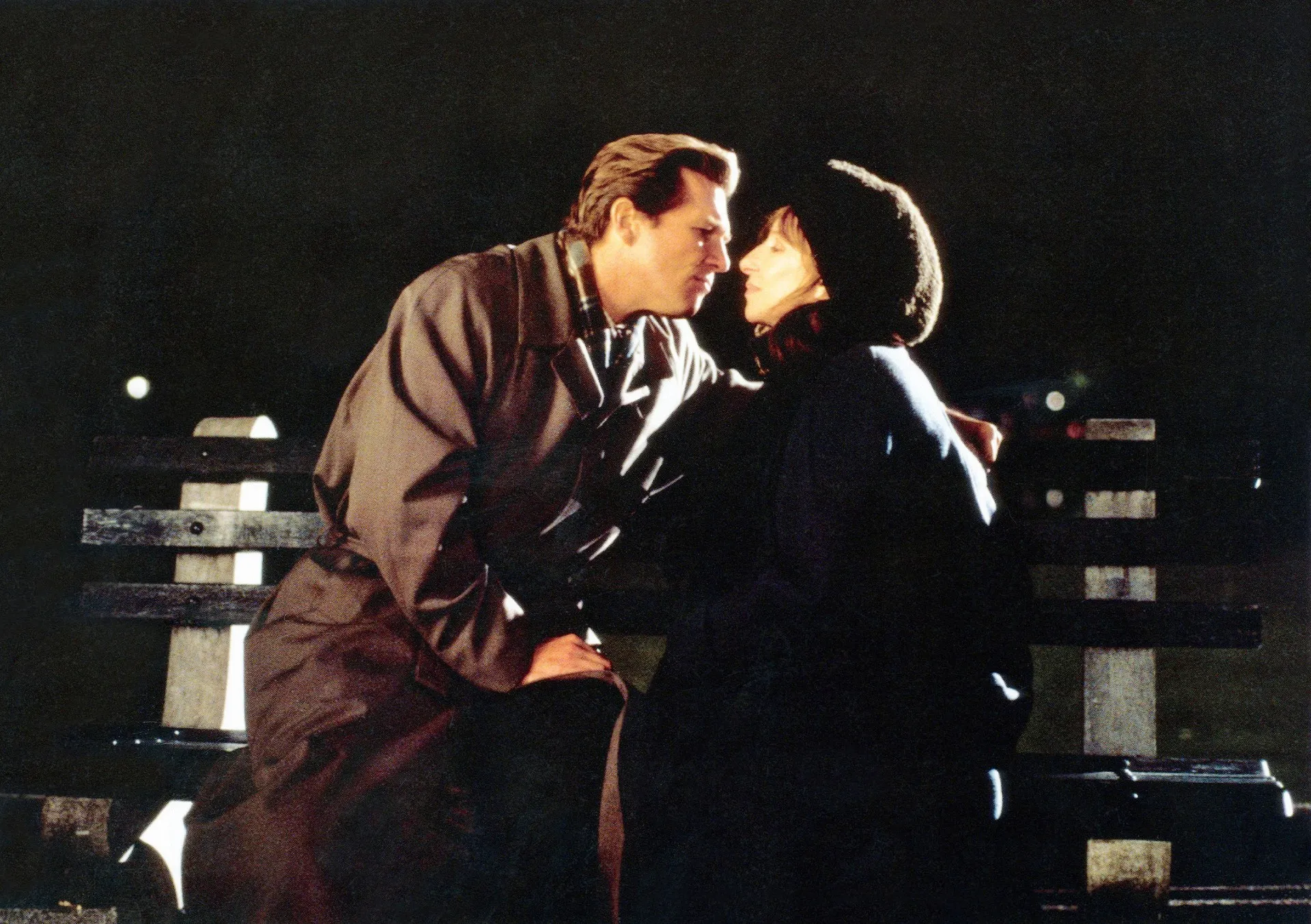 Jeff Bridges and Barbra Streisand in The Mirror Has Two Faces