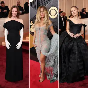 Celebs Wear Off-the-Shoulder Gowns in 2026 Awards Season Style Forecast