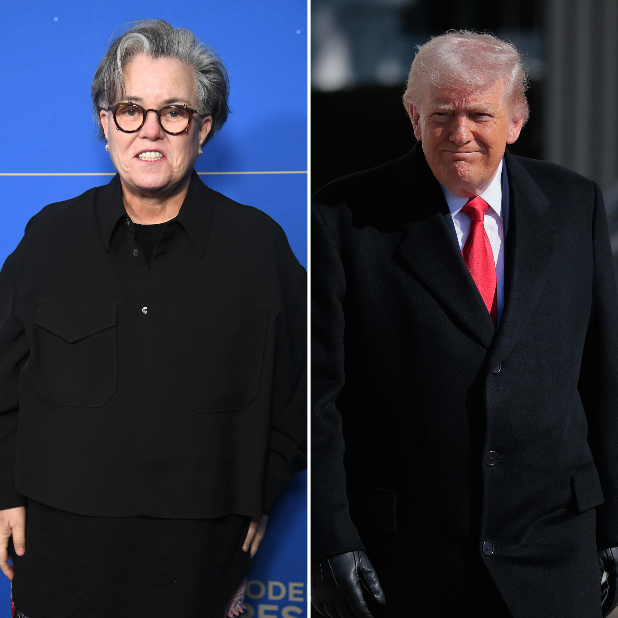 rosie odonnell secret trip to us during trump presidency
