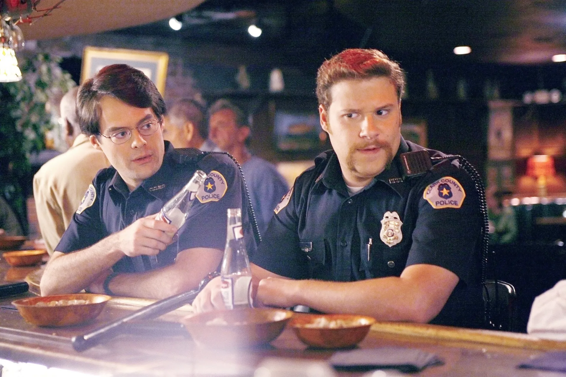 Bill Hader and Seth Rogen in Superbad