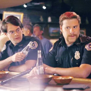 Bill Hader and Seth Rogen in Superbad