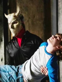 Ethan Hawke and Mason Thames in The Black Phone