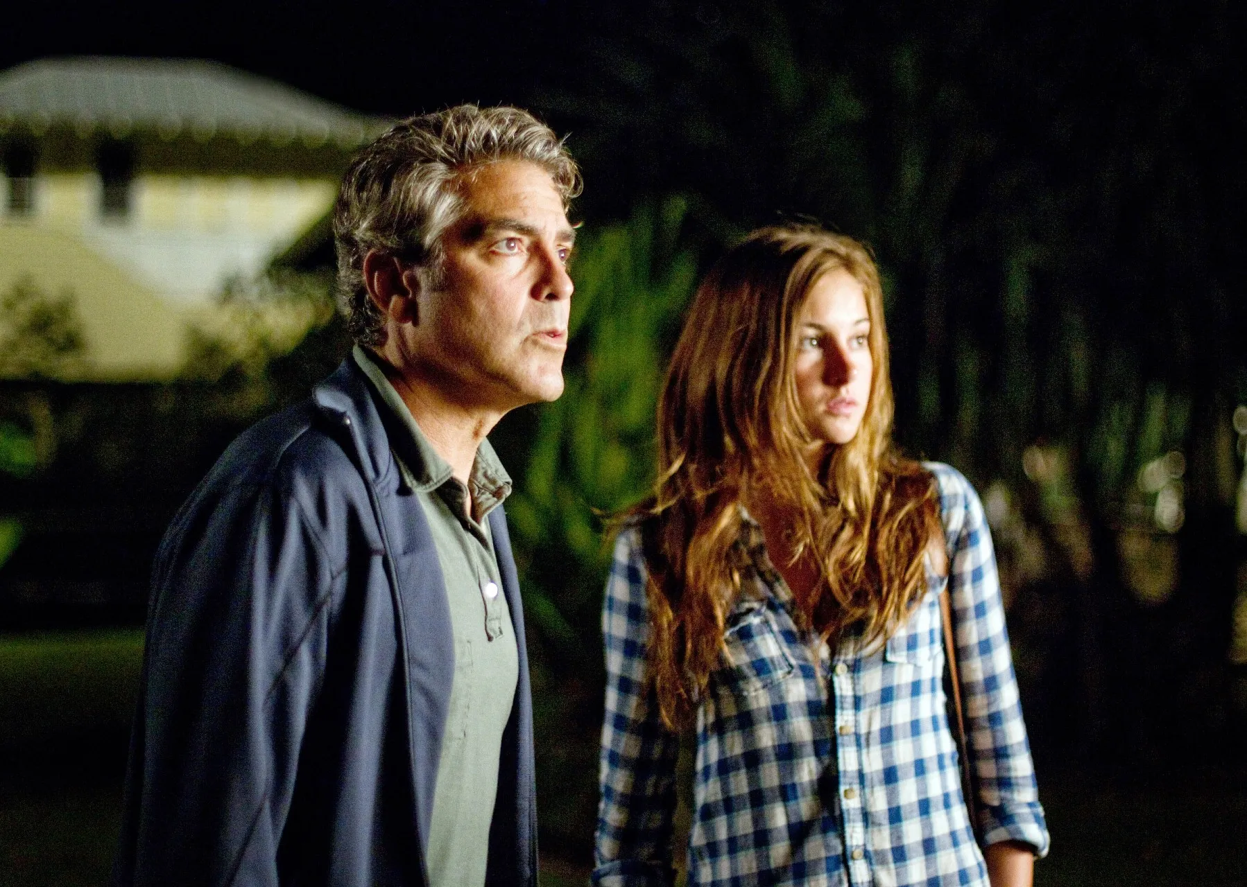 Shailene Woodley George Clooney in The Descendants