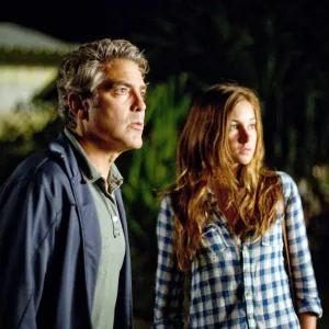 Shailene Woodley George Clooney in The Descendants
