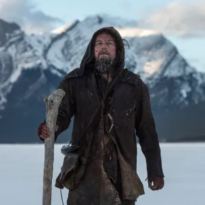 Leonardo DiCaprio in The Revenant