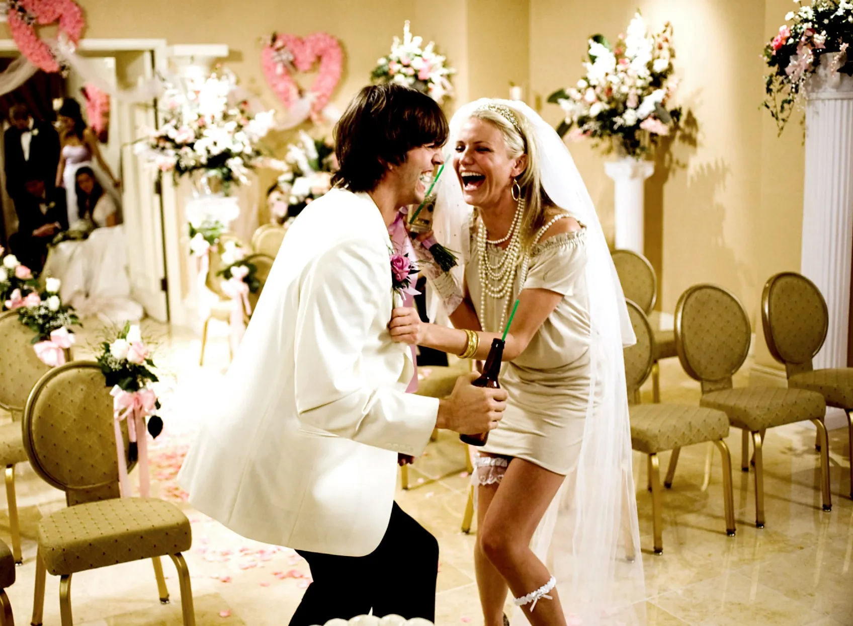 Ashton Kutcher, Cameron Diaz in What Happens in Vegas