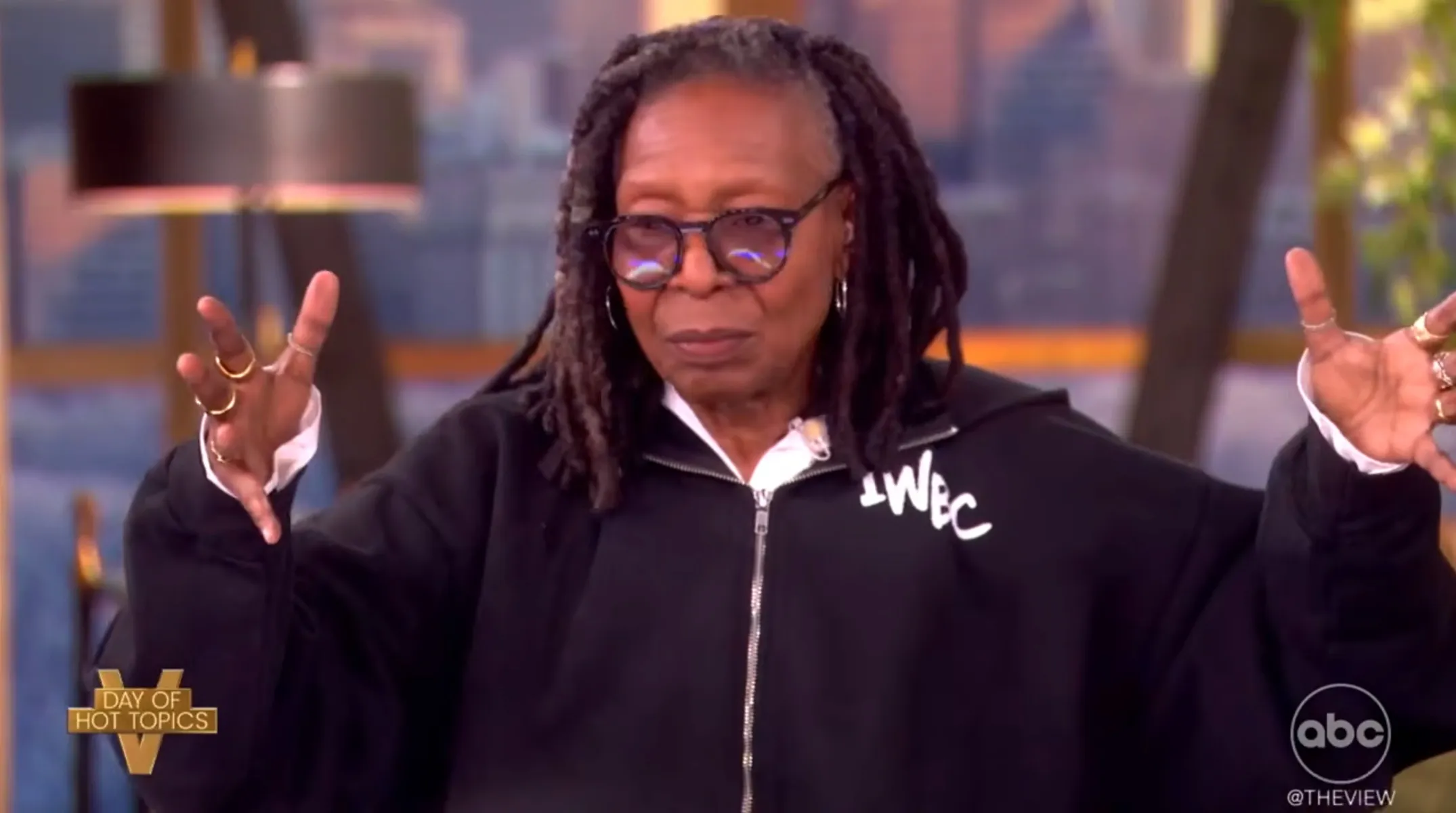 The Views Whoopi Goldberg Sets the Record Straight on Why Her Name Is in the Jeffrey Epstein Files
