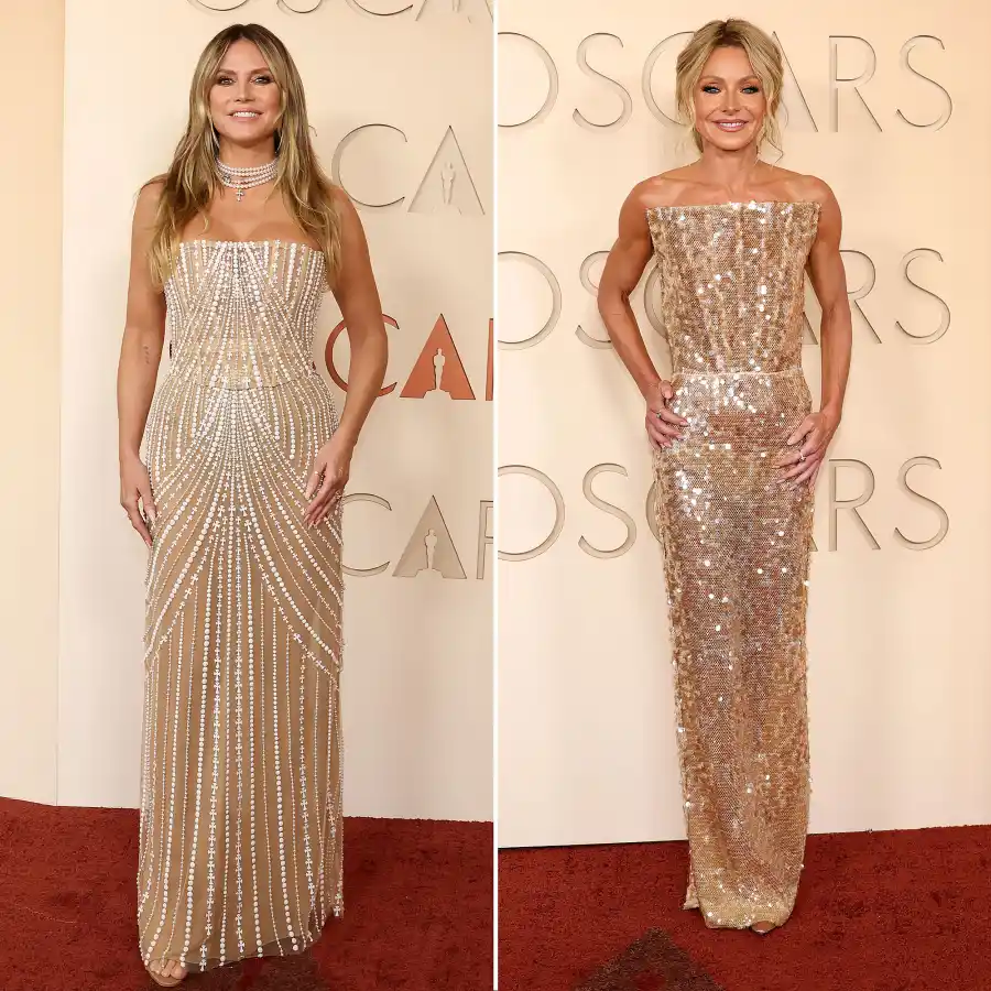 01 Heidi Klum and Kelly Ripa Who Wore It Best at the 2026 Oscars