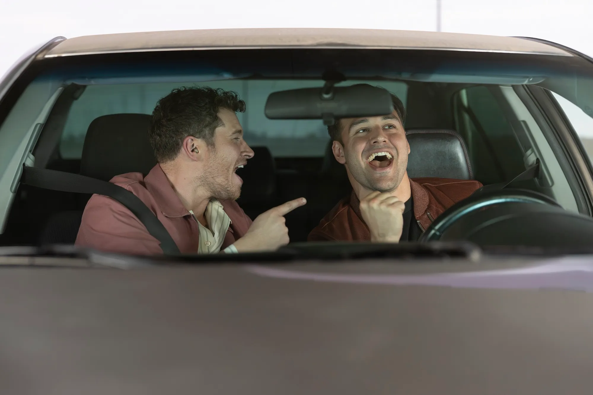 OLIVER STARK, RYAN GUZMAN, Buck and Eddie road trip