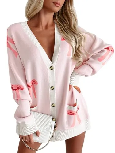 This Trendy Bow-Printed Sweater Is on Sale for 46% Off