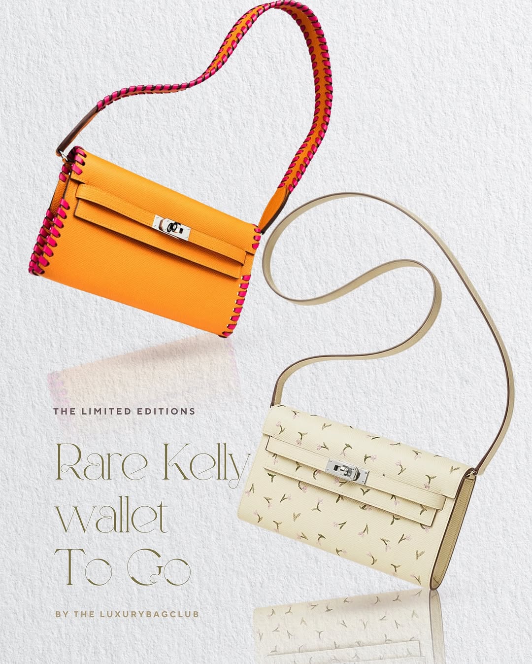 Hermès Kelly Classique To Go Wallet Tulipe