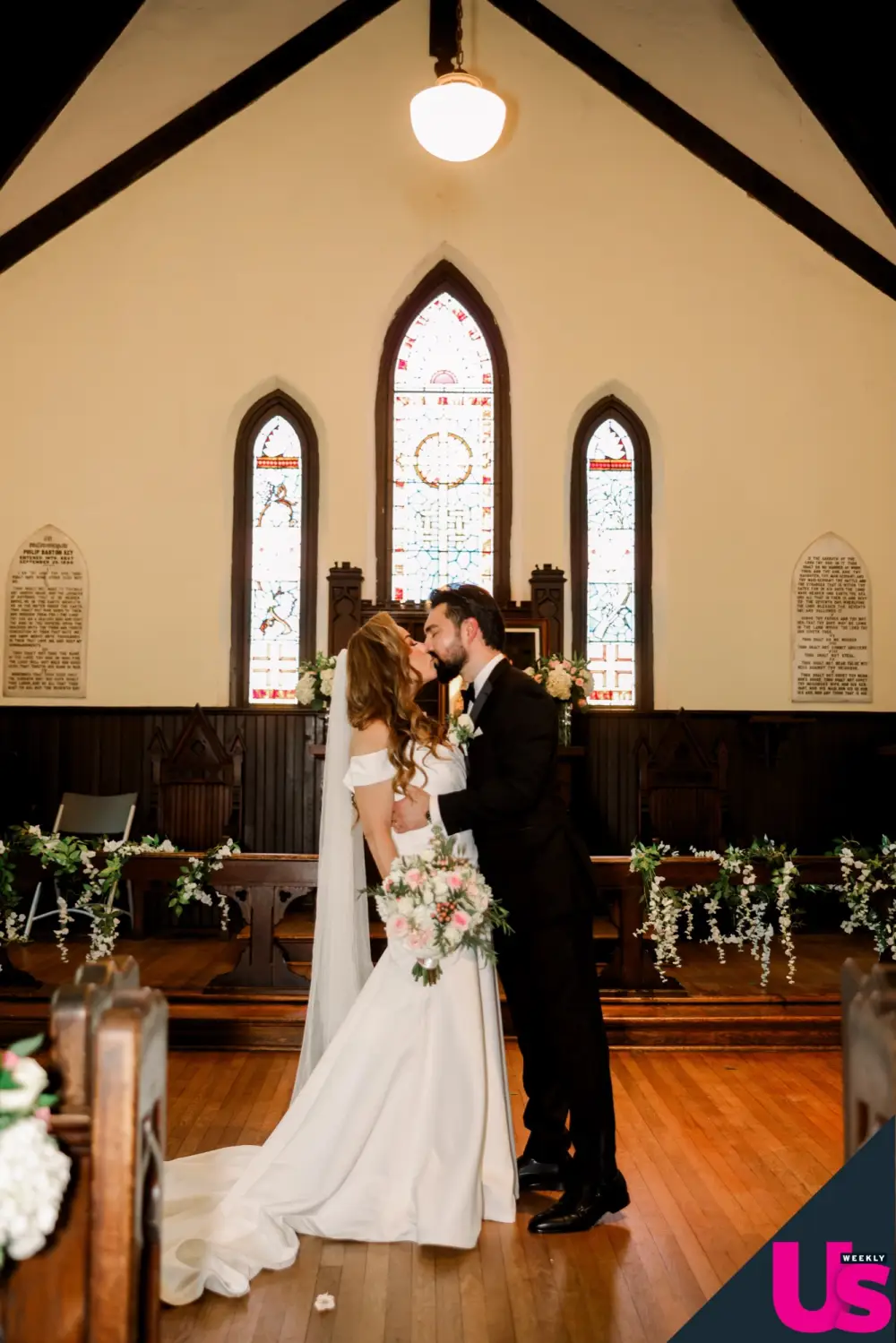 90 Day Fiance Veronica Rodriguez and Seth Daryoushfer Are Married Inside Their Magical Wedding Church