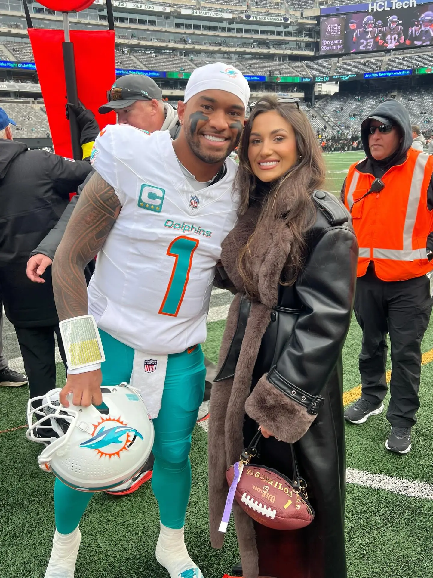 QB Tua Tagovailoa and His Wife React to Dolphins Release