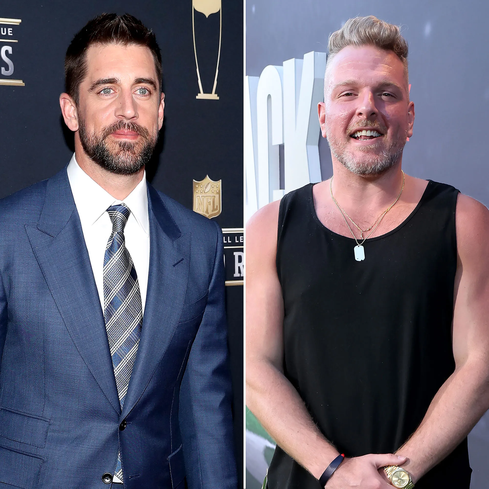 Aaron Rodgers Friend Pat McAfee Still Has Not Met His Mystery Wife Brittani