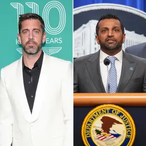 Aaron Rodgers Slams FBIs Kash Patel for Partying With Team USA Hockey Team