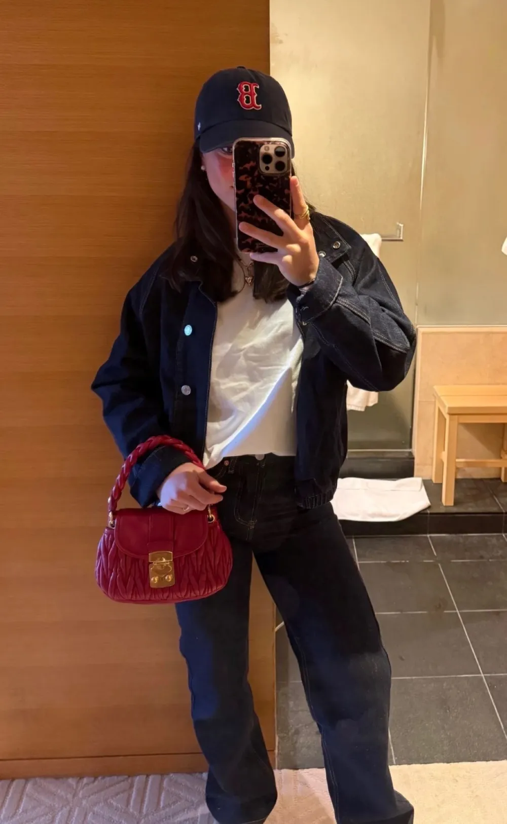 Ann Michael Maye Red Sox hat