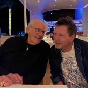 Back to the Future's Michael J. Fox and Christopher Lloyd Reunite