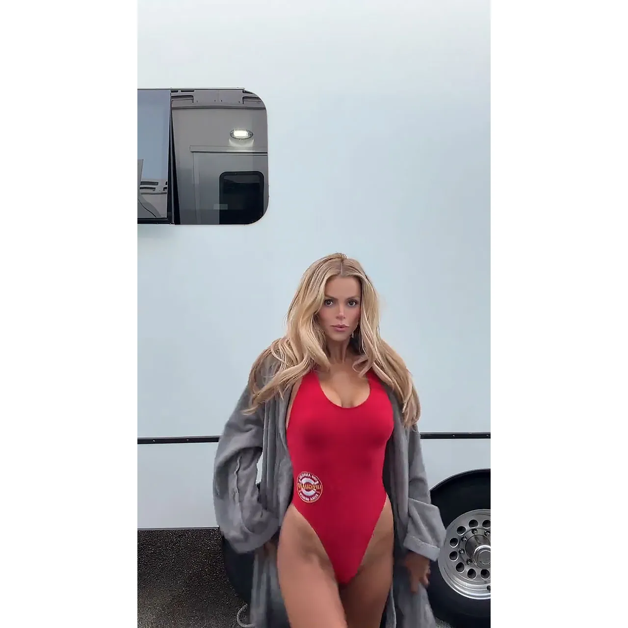 Brooks Nader Feels Good in Her Baywatch Swimsuit