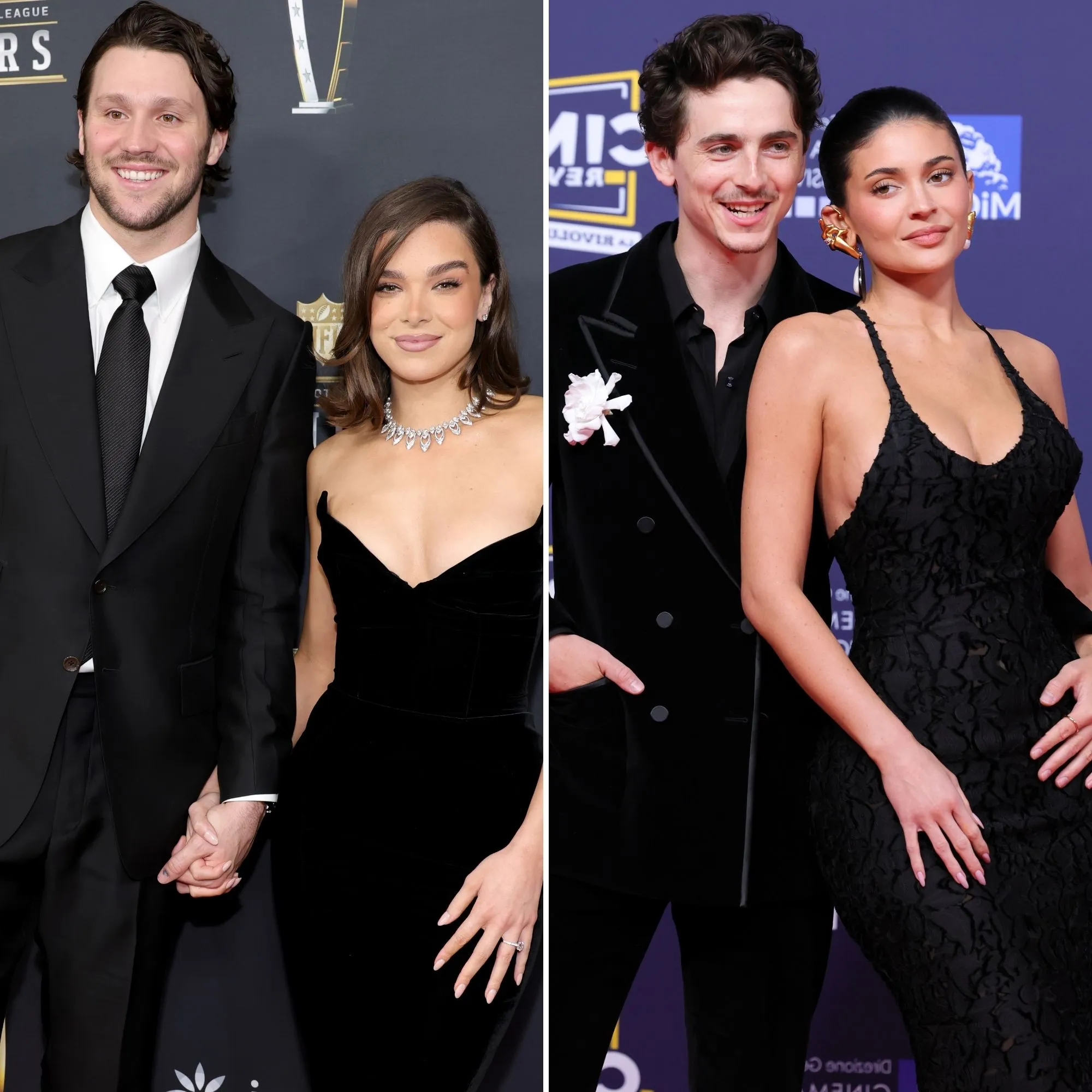 Celeb Couples Us Wants to See at 2026 Oscars Hailee Steinfeld and Josh Allen Timothee Chalamet and Kylie