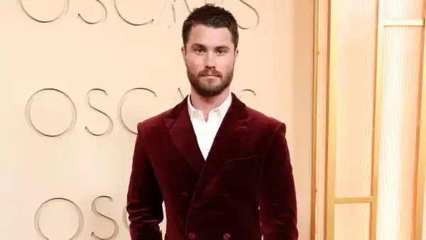 Chase Stokes Smolders in Red at 98th Academy Awards Oscars 2026 After Kelsea Ballerini Drama