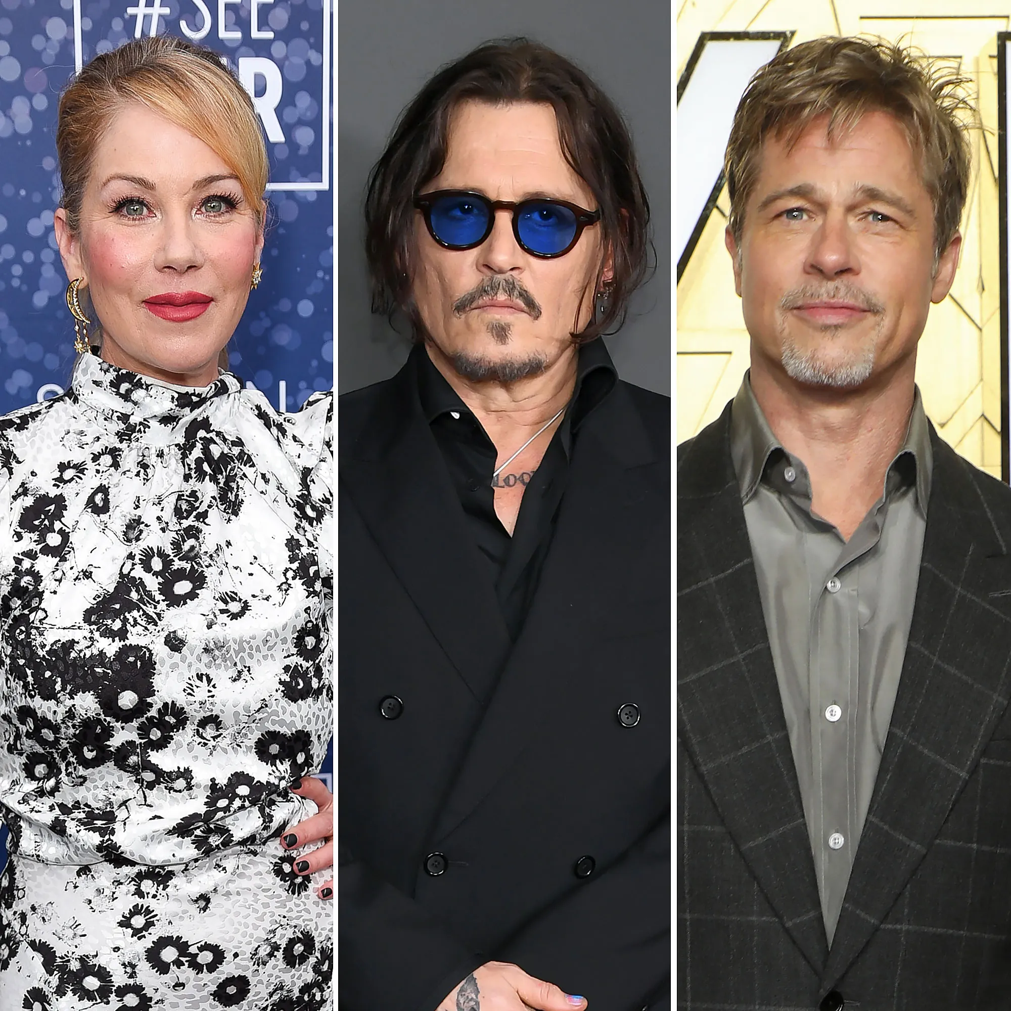 Christina Applegate Name Drops Johnny Depp Brad Pitt