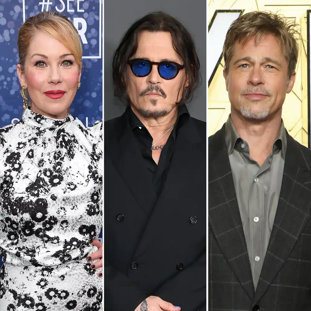 Christina Applegate Name Drops Johnny Depp Brad Pitt