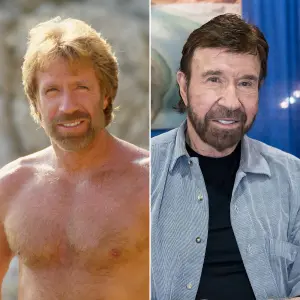 Chuck Norris Through the Years