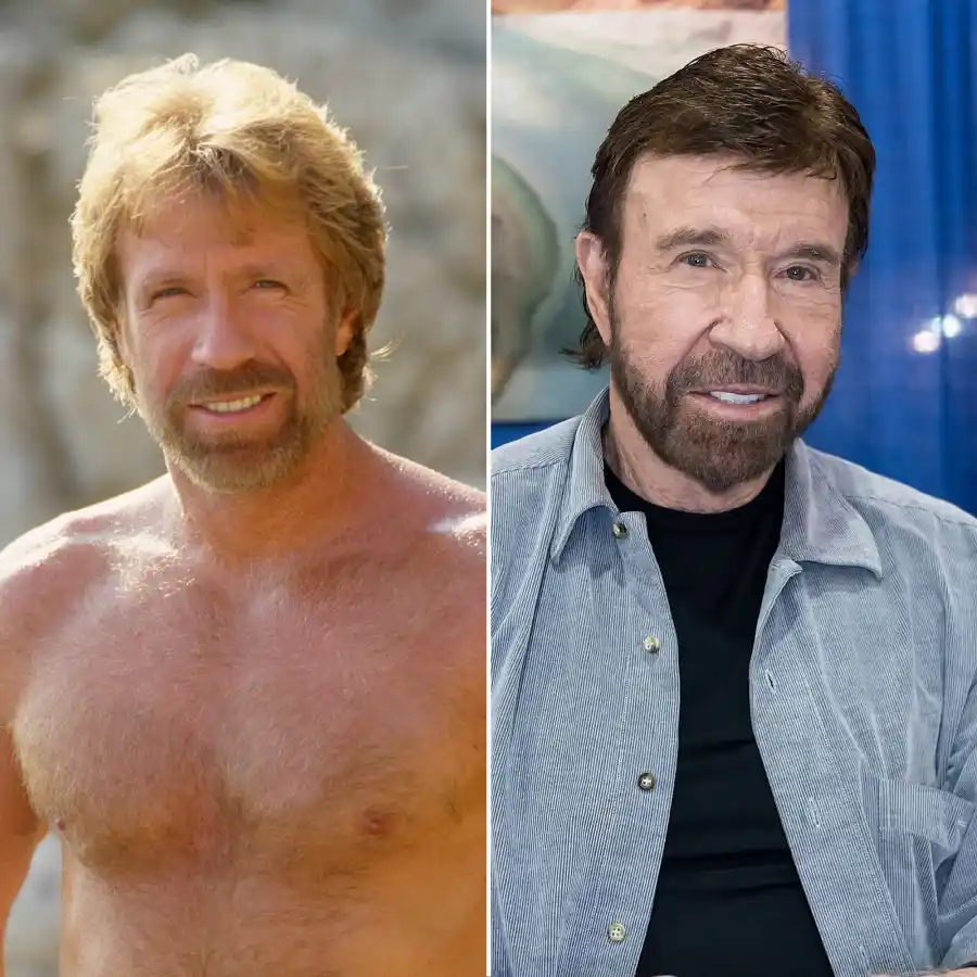 Chuck Norris Through the Years