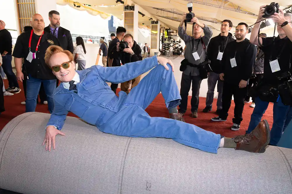 Conan O Brien Oscars Red Carpet Roll Out 2026 Hot Pics