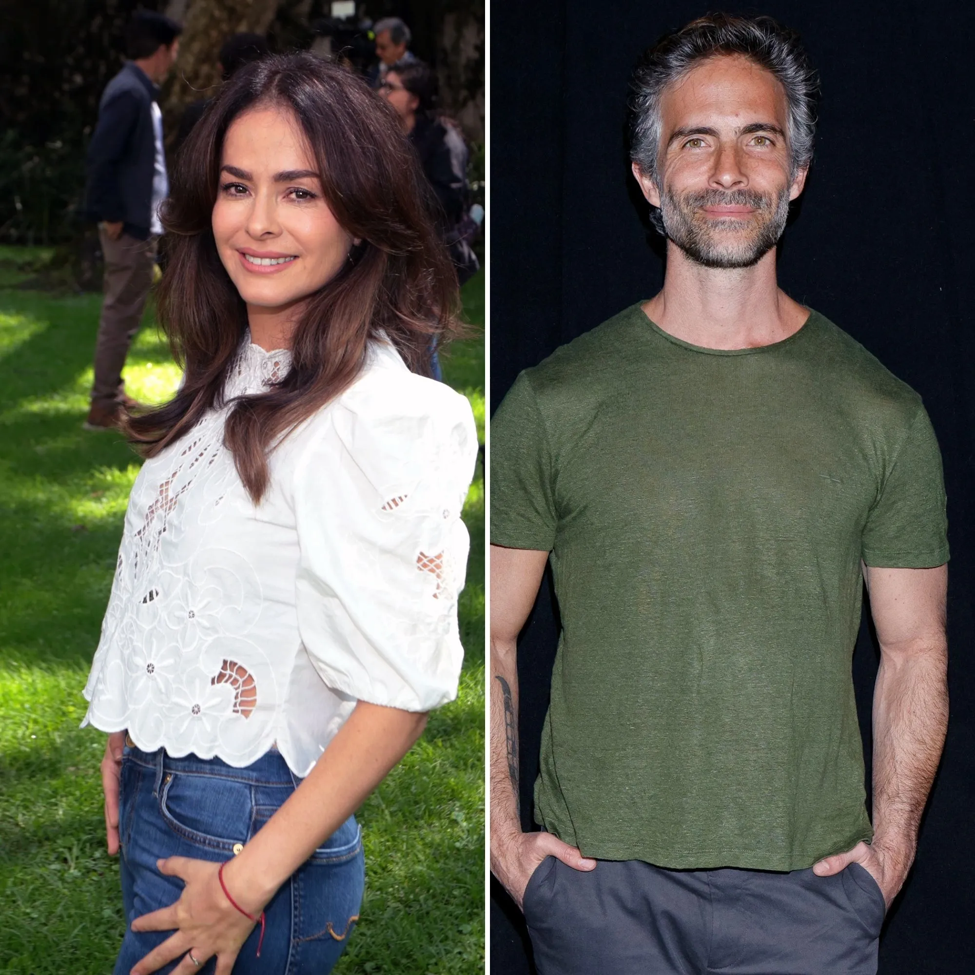 Danna García y Osvaldo Benavides