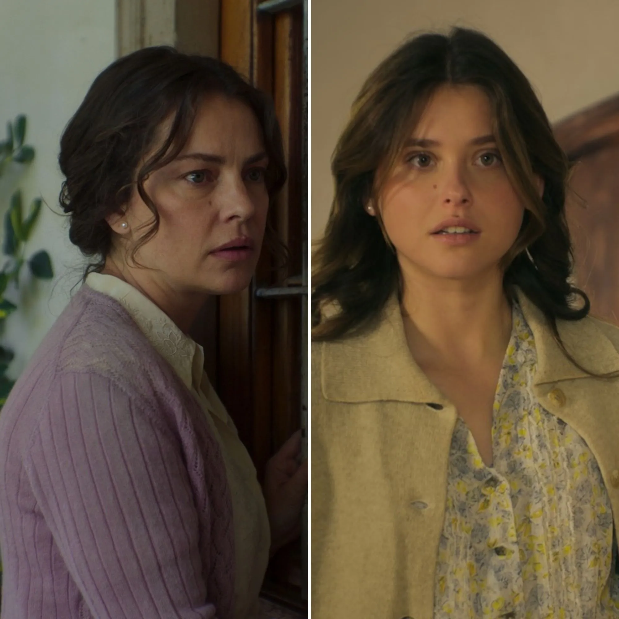 Dolores Fonzi y Nicole Wallace