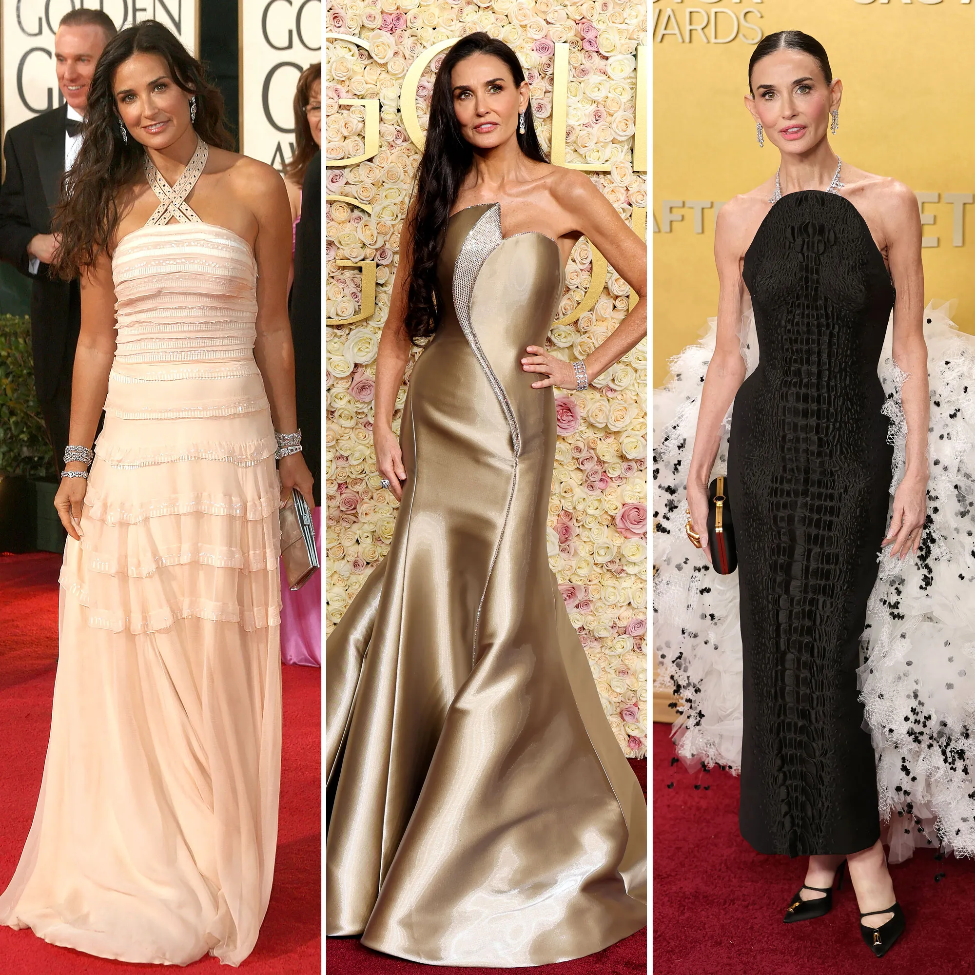 Feature Demi Moore Awards Season Style