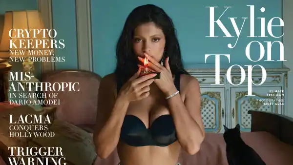 Feature Kylie Jenner Smokes a Cigarette and Goes Nude Under a Dramatic Cape for Vanity Fair Cover Shoot